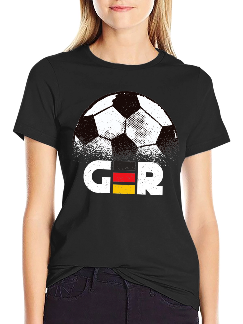 Germany Soccer T-Shirt - Black Sports Fan Apparel