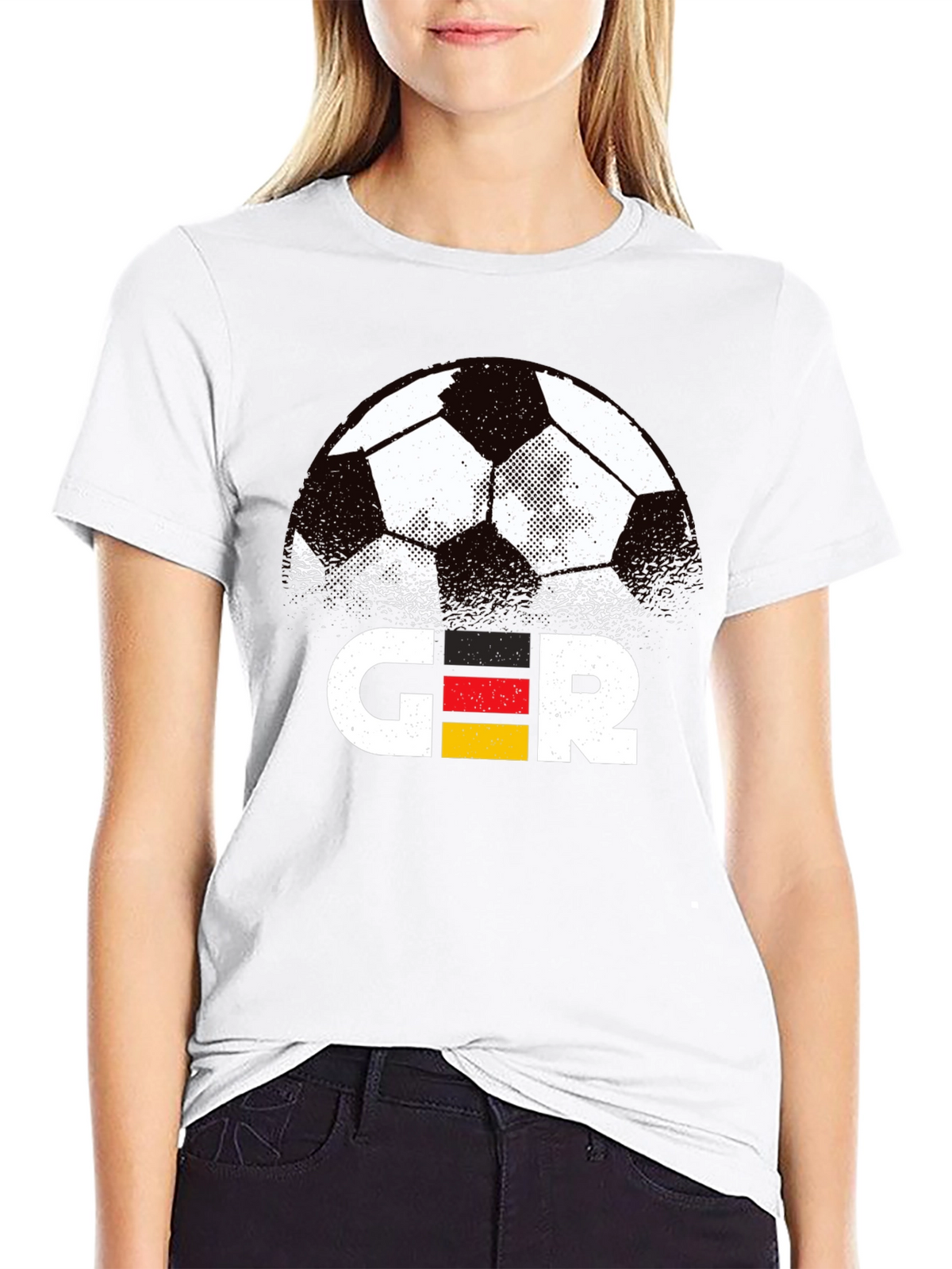 Germany Soccer T-Shirt - Black Sports Fan Apparel