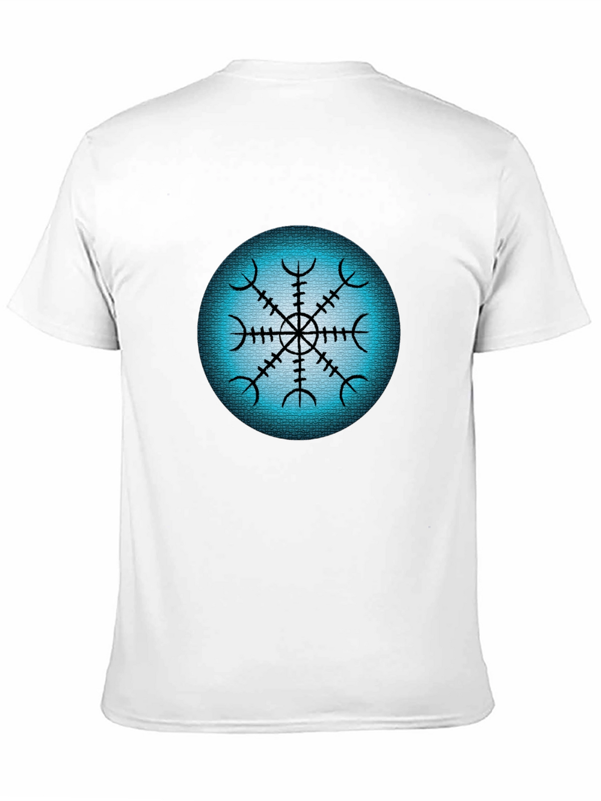 Vegvisir Compass T-Shirt - Viking Nordic Symbol Tee