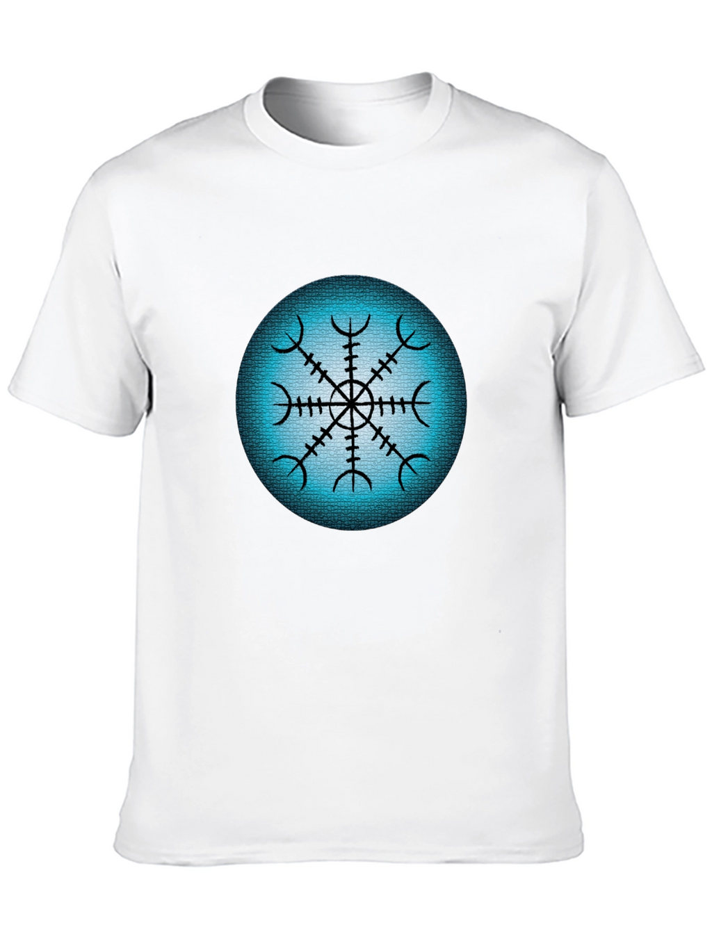 Vegvisir Compass T-Shirt - Viking Nordic Symbol Tee