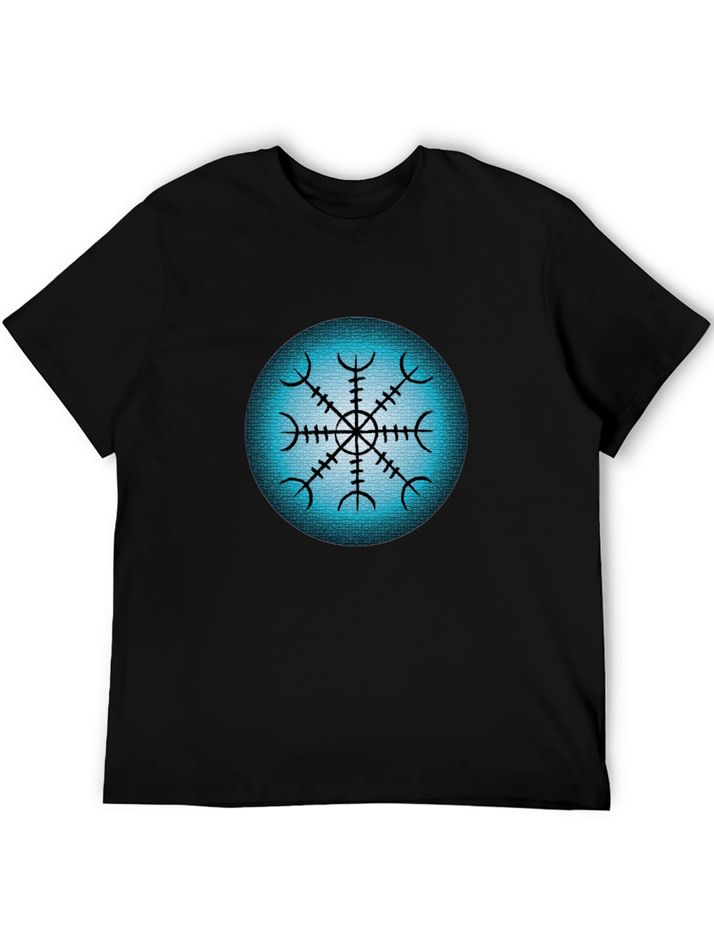 Vegvisir Compass T-Shirt - Viking Nordic Symbol Tee