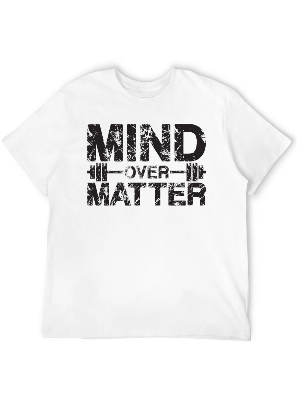 Mind Over Matter Graphic T-Shirt - Gym Motivation