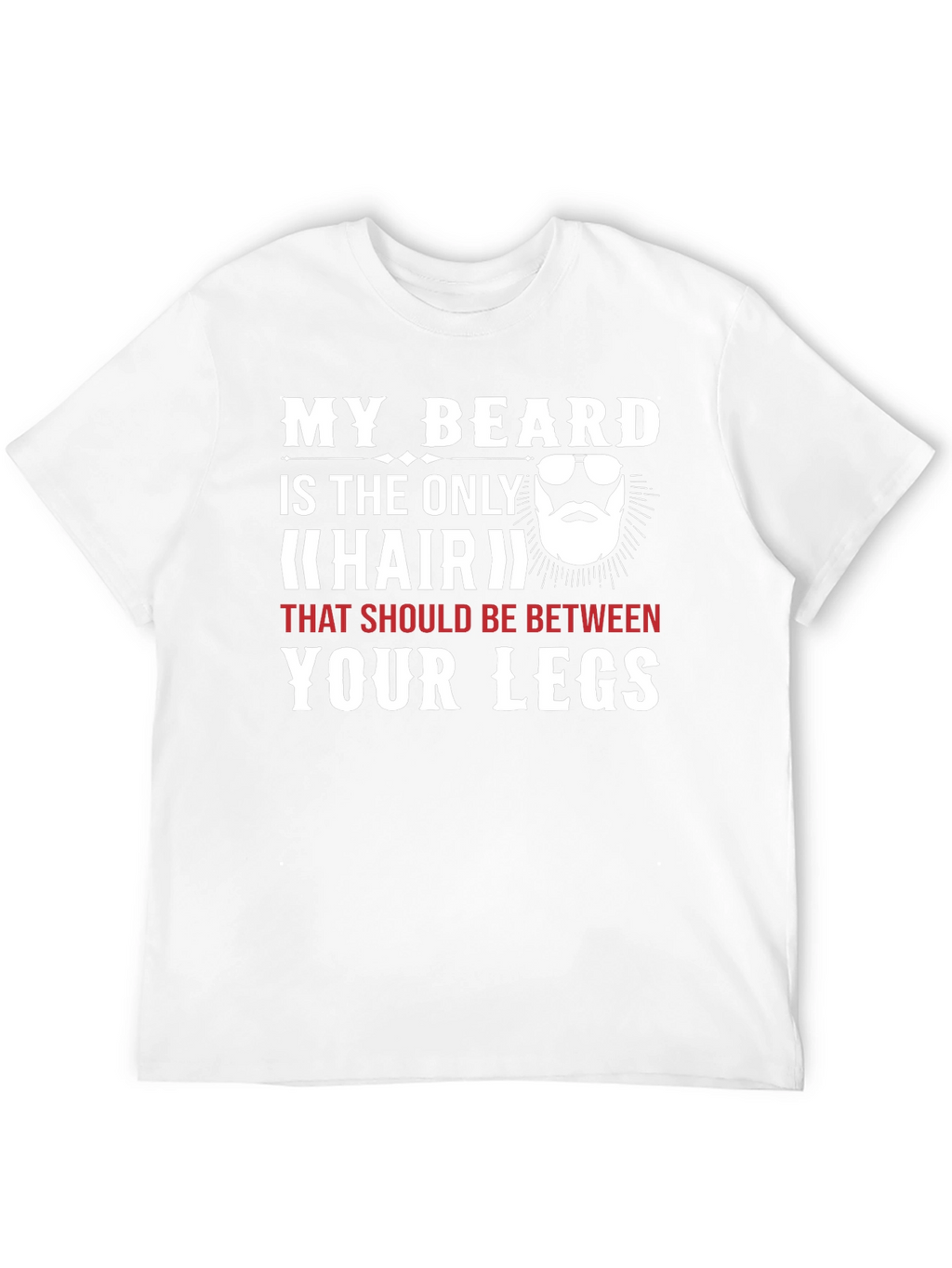 Funny Beard Graphic Tee