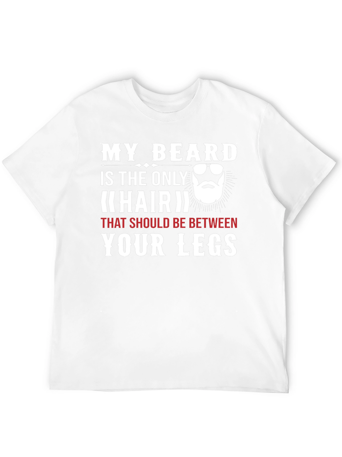 Funny Beard Graphic Tee