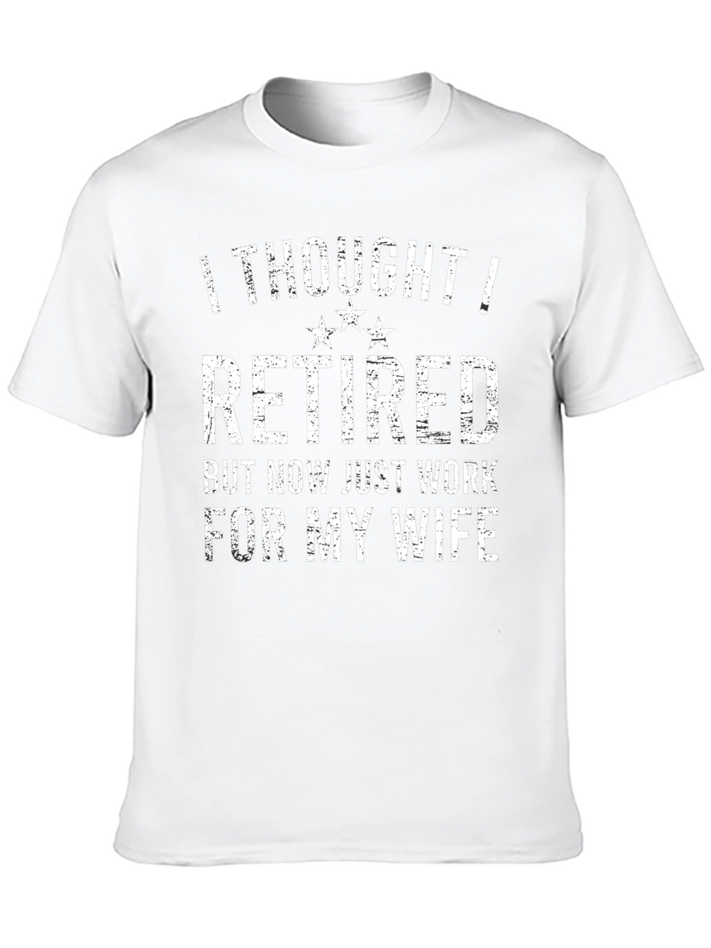 Retired? Mens Funny Graphic T-Shirt