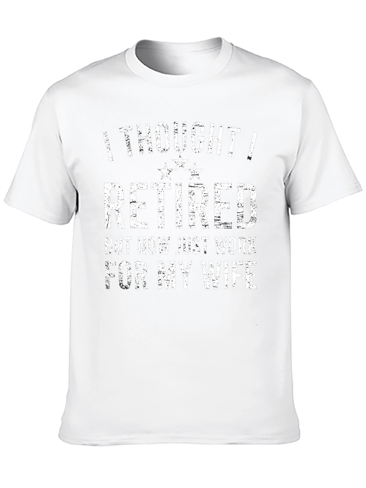 Retired? Mens Funny Graphic T-Shirt