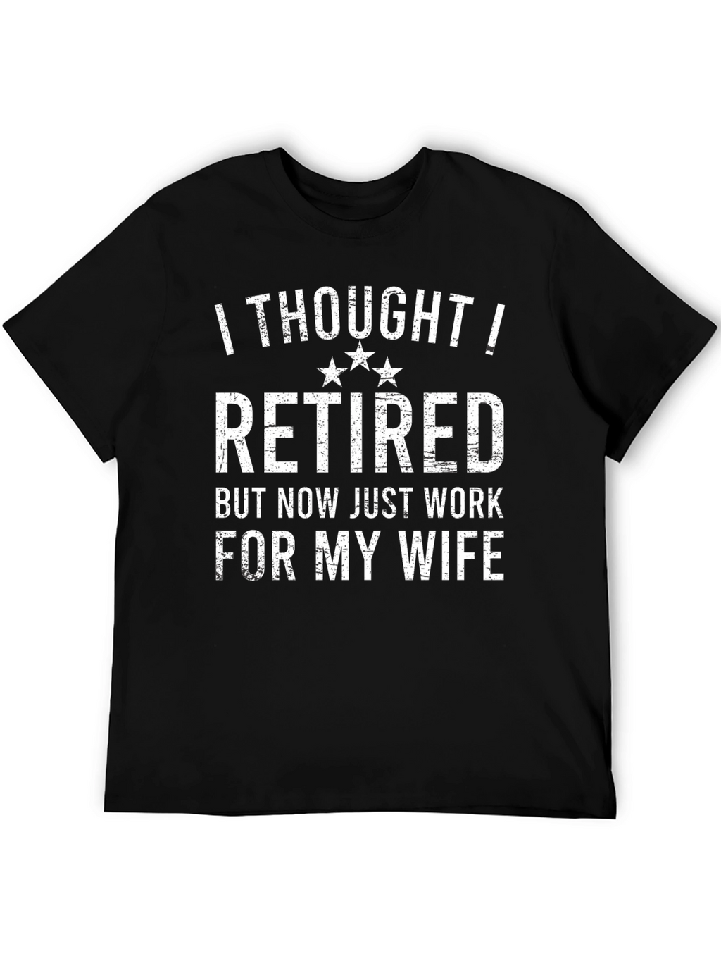Retired? Mens Funny Graphic T-Shirt