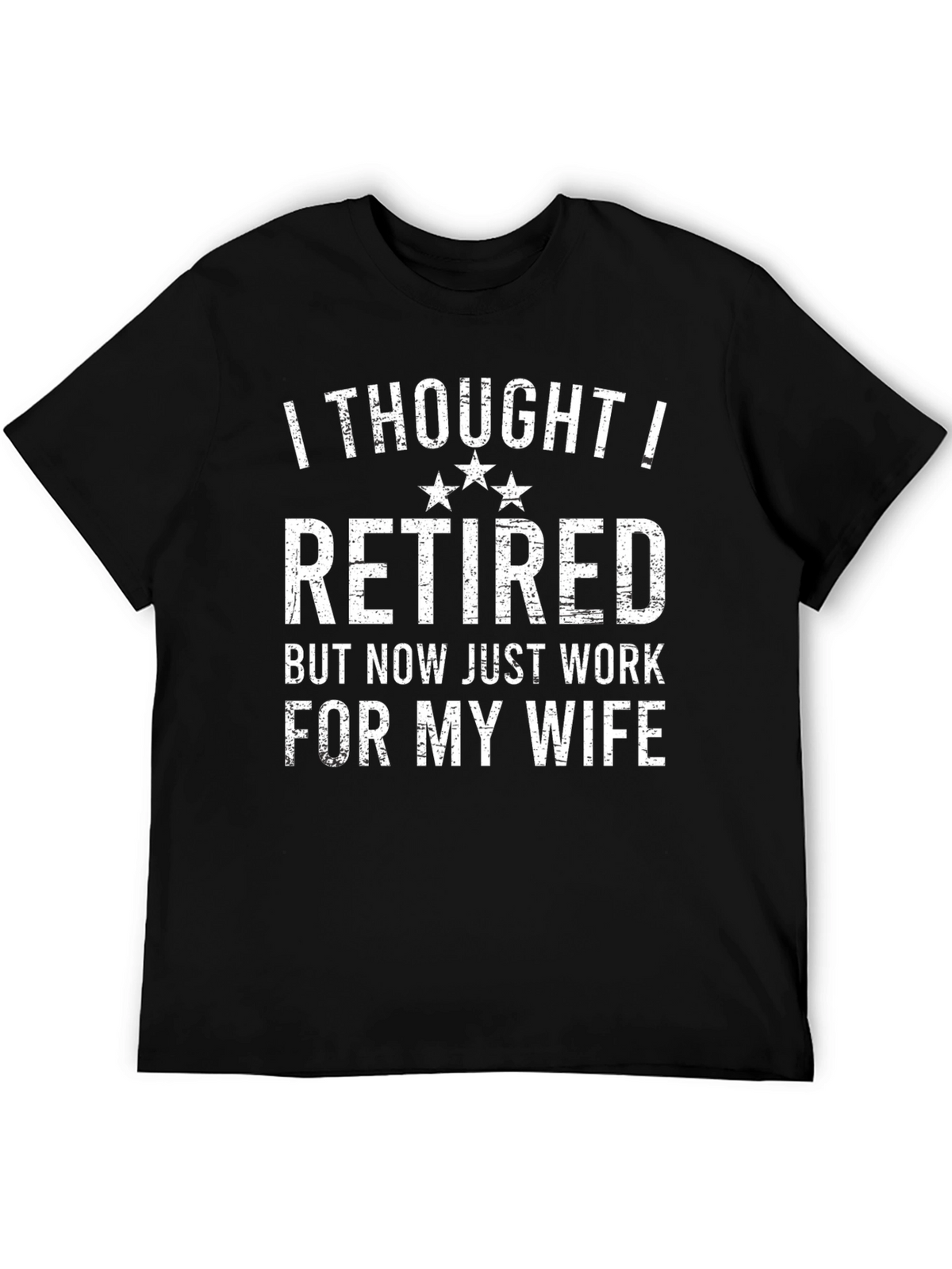 Retired? Mens Funny Graphic T-Shirt