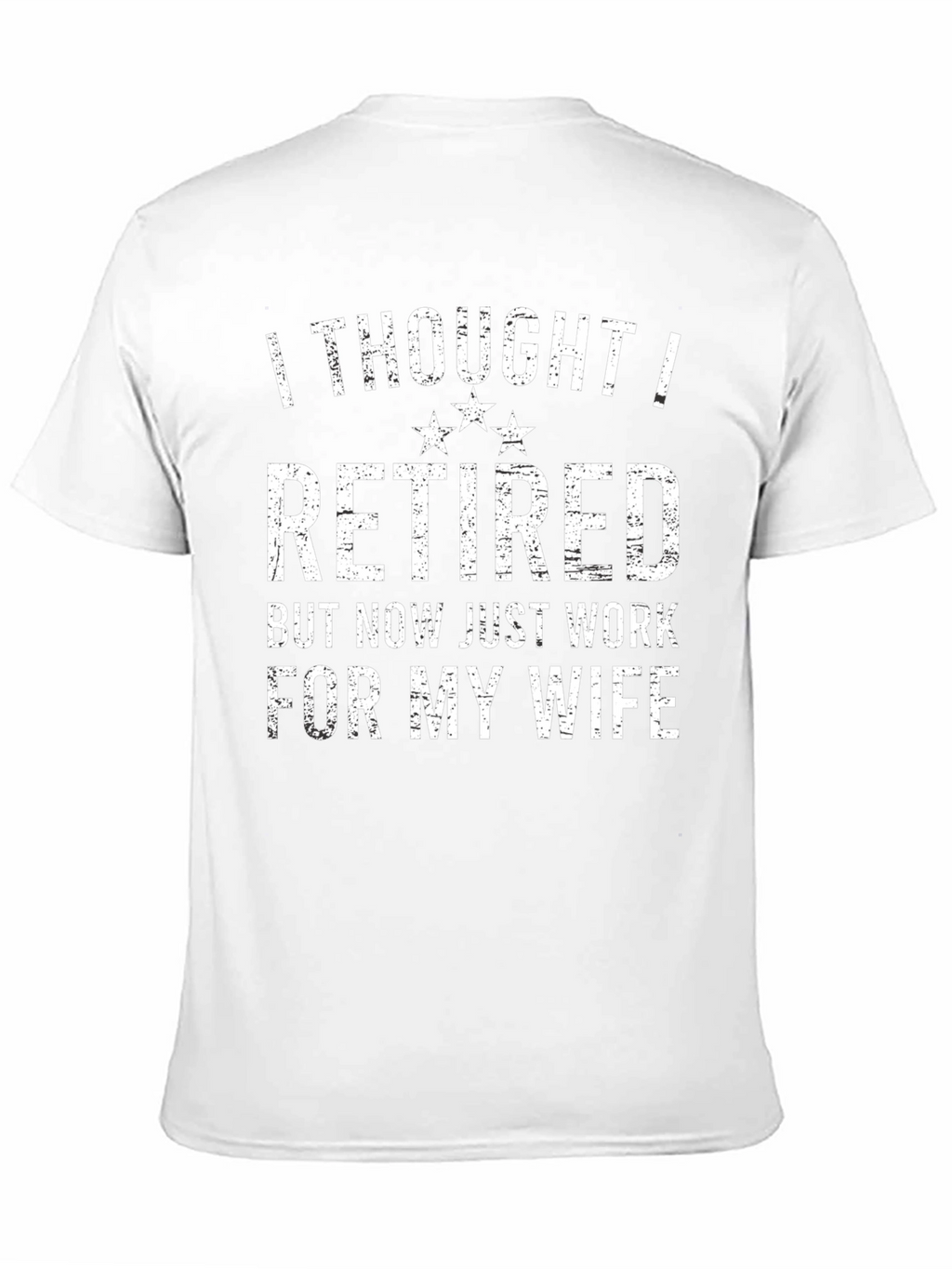 Retired? Mens Funny Graphic T-Shirt