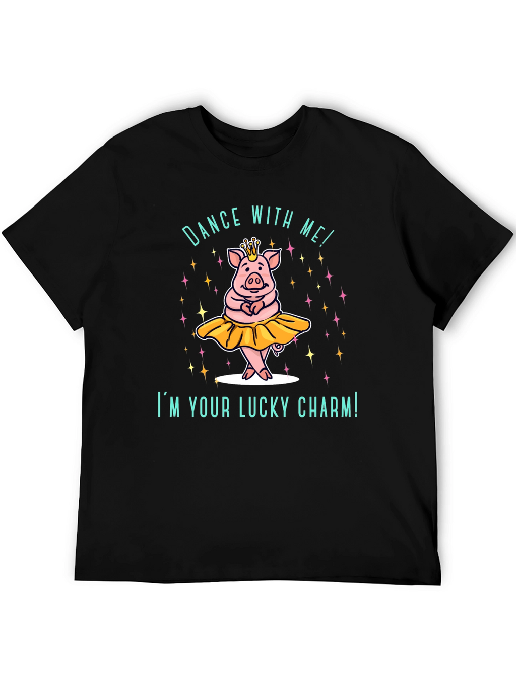 Lucky Charm Pig T-Shirt - Dance With Me!