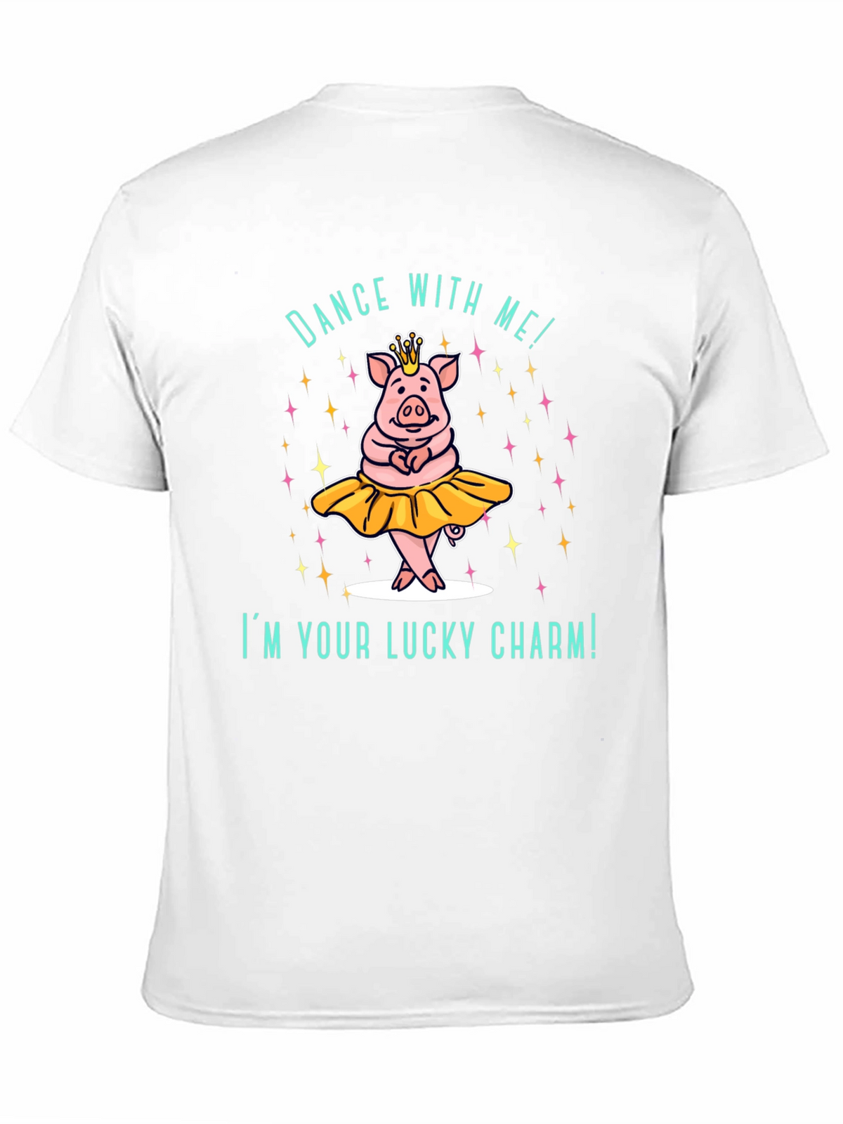 Lucky Charm Pig T-Shirt - Dance With Me!