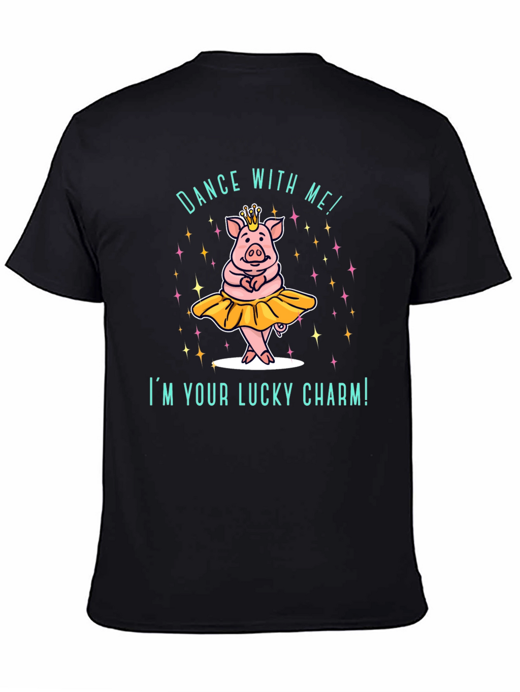 Lucky Charm Pig T-Shirt - Dance With Me!