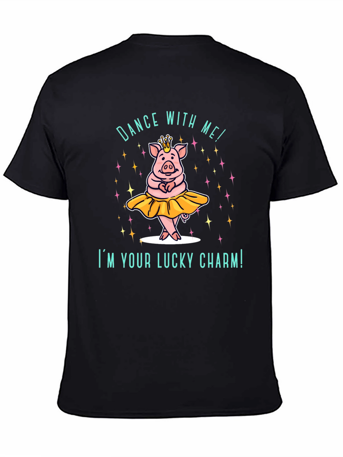 Lucky Charm Pig T-Shirt - Dance With Me!