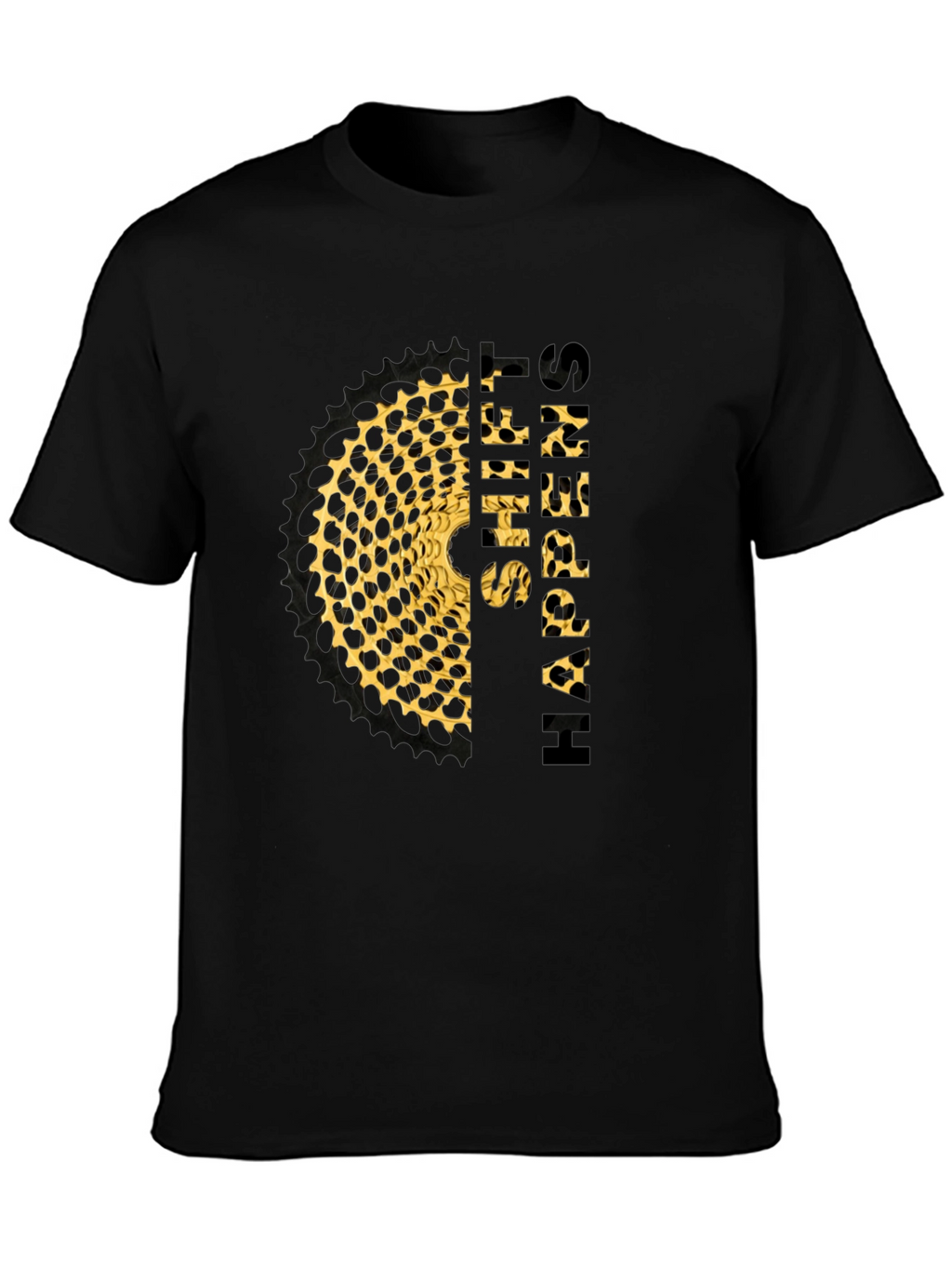 Hyper Shift T-Shirt - Leopard Sprocket Design