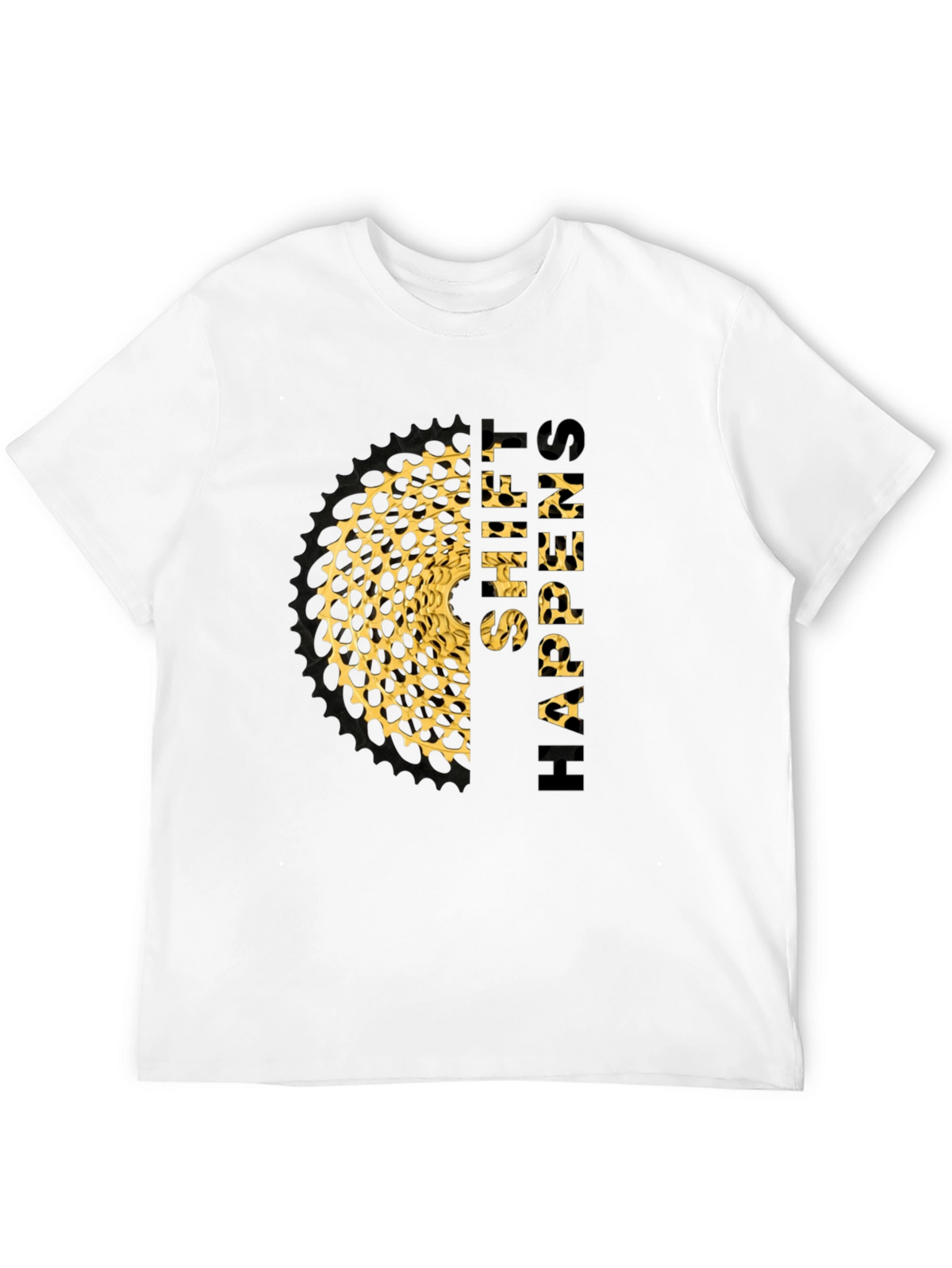 Hyper Shift T-Shirt - Leopard Sprocket Design