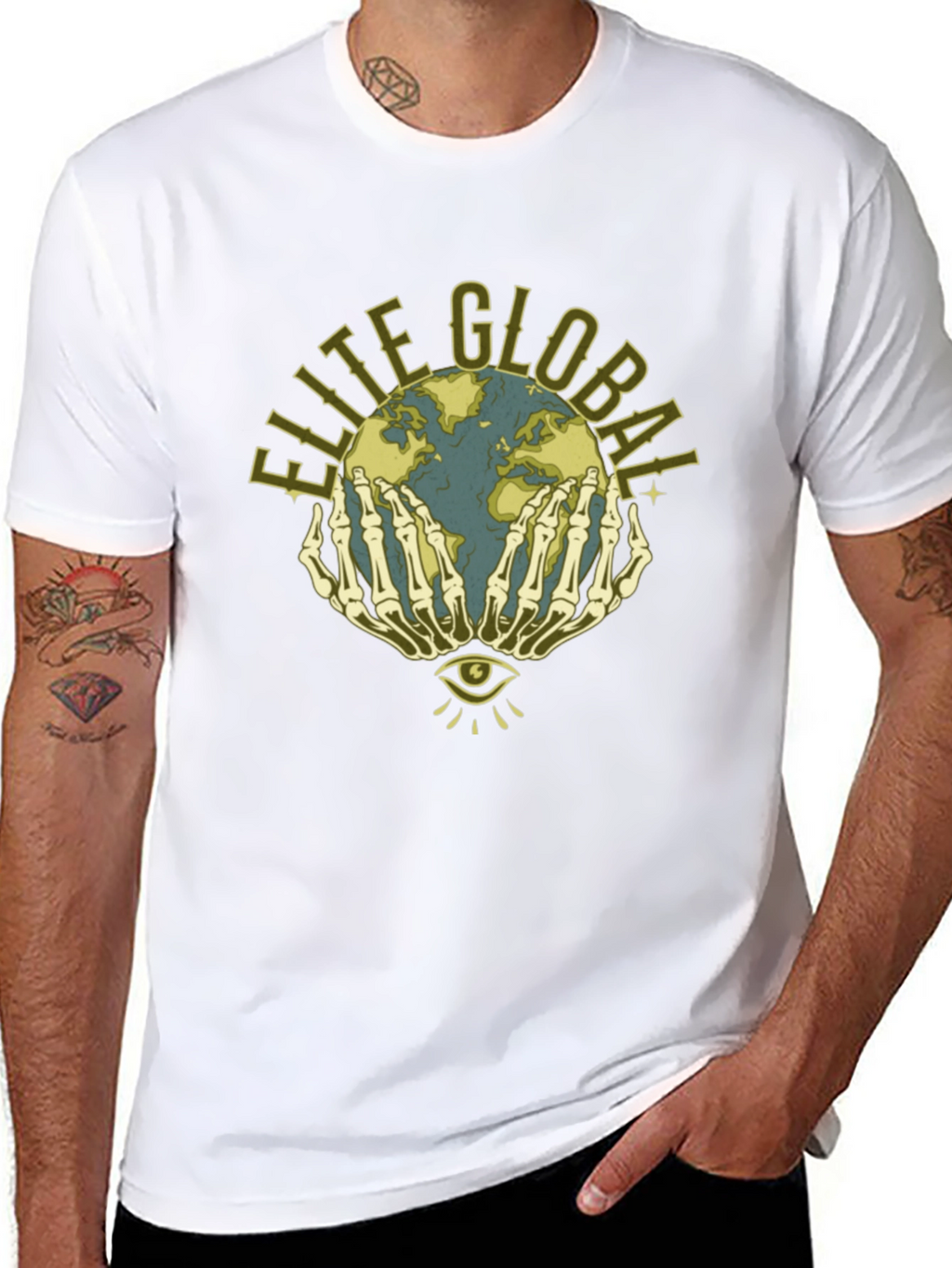 Elite Global Graphic Tee - Black
