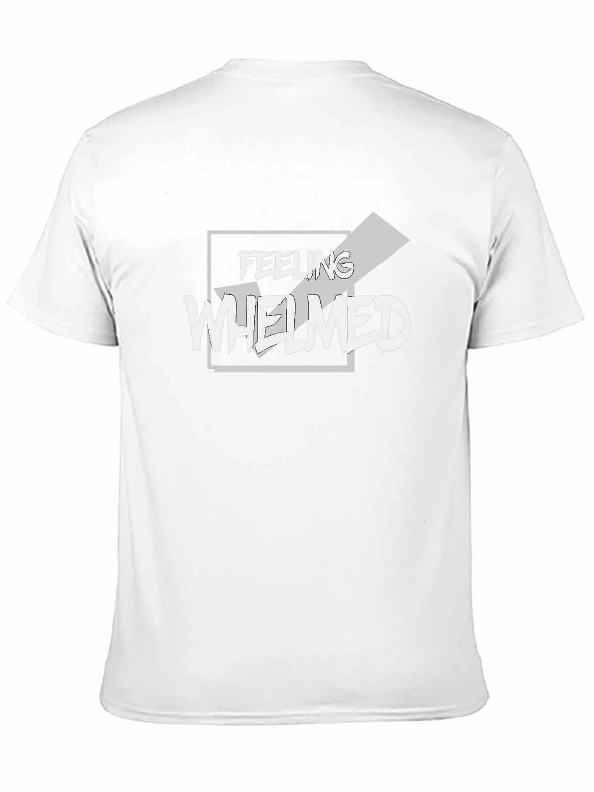 Feeling Whelmed Graphic T-Shirt - Black