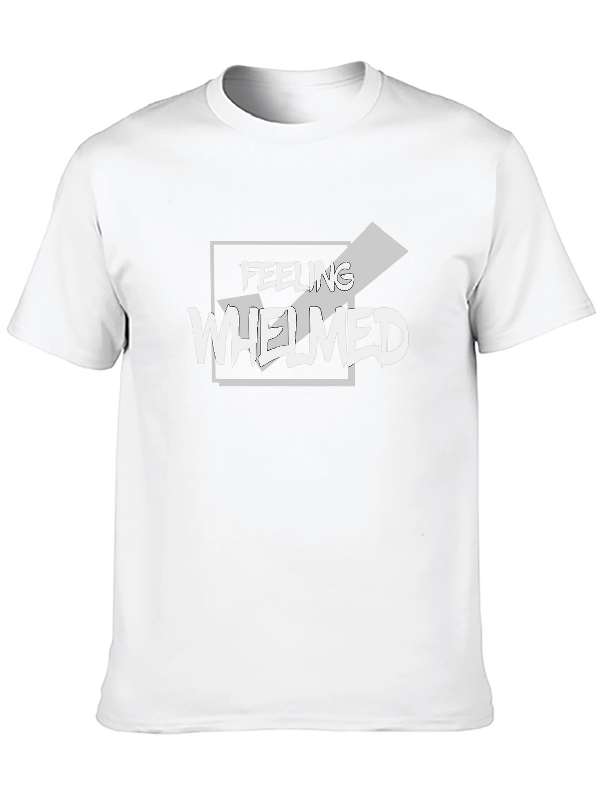 Feeling Whelmed Graphic T-Shirt - Black