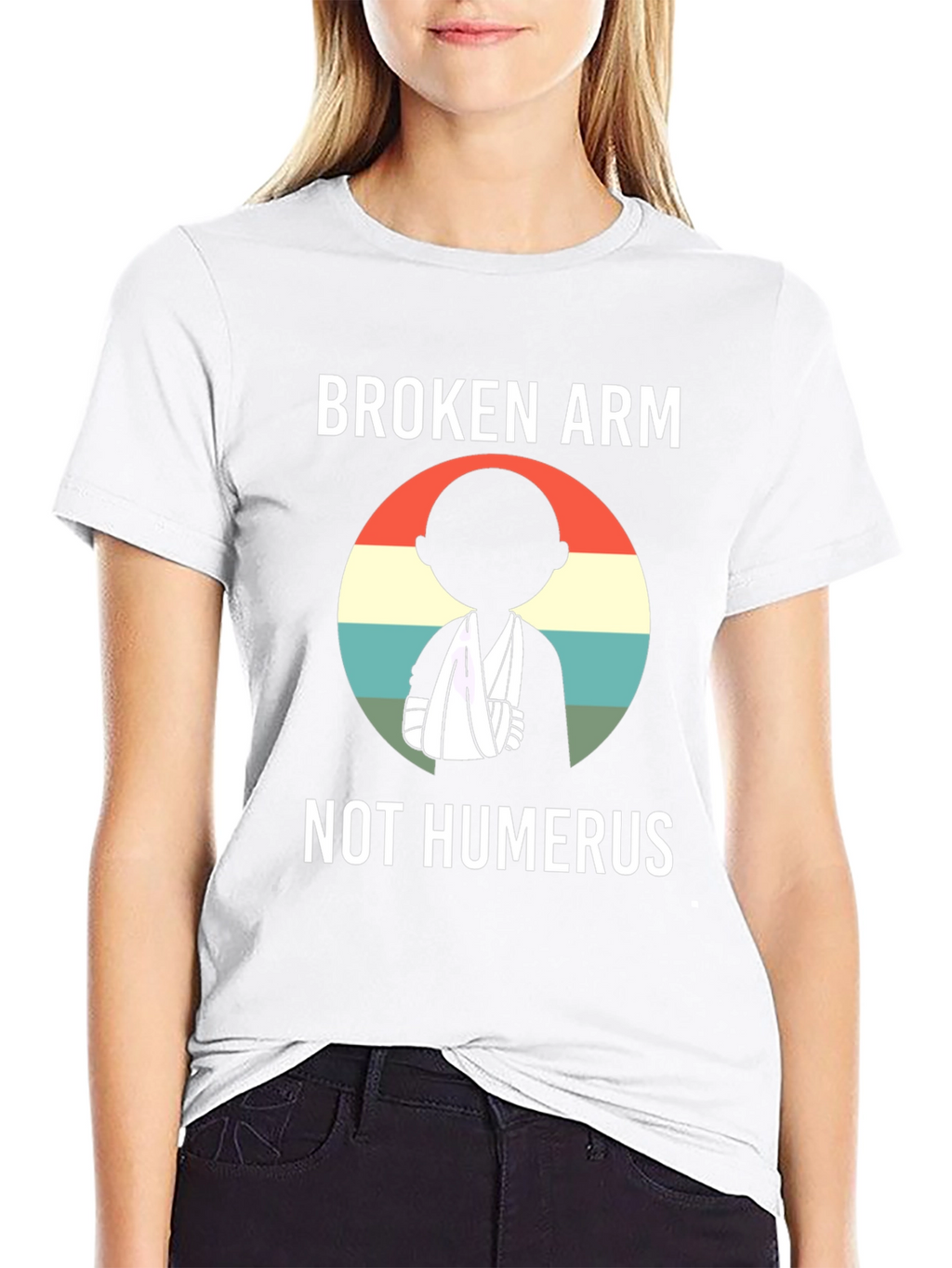 Broken Arm Humor T-Shirt