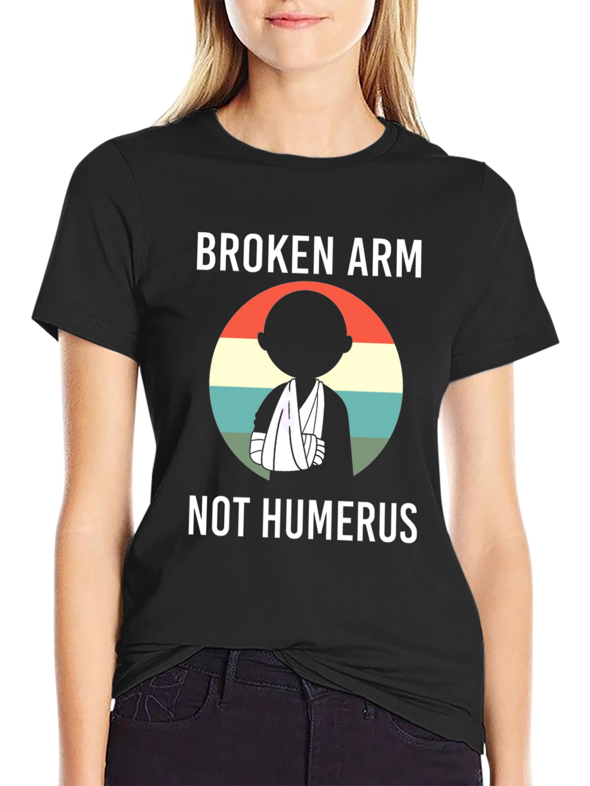Broken Arm Humor T-Shirt