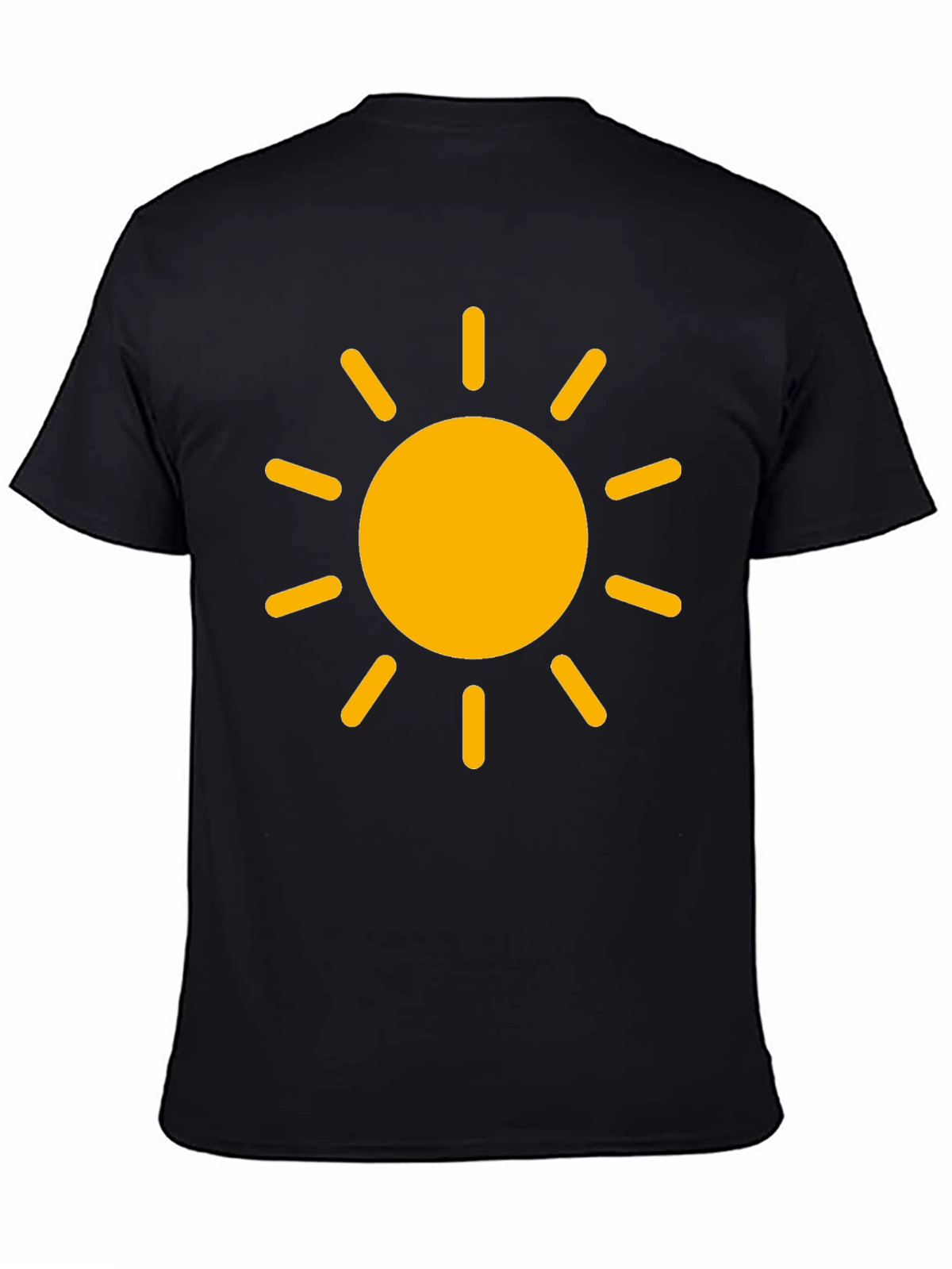 Sunny Day Black T-Shirt
