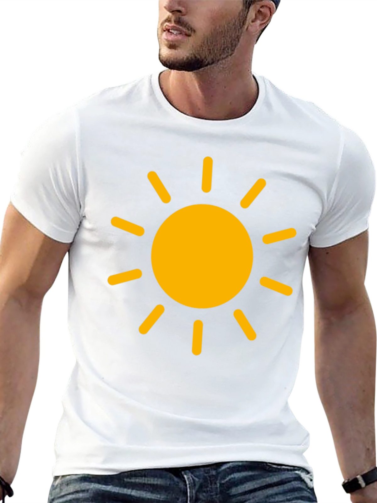Sunny Day Black T-Shirt