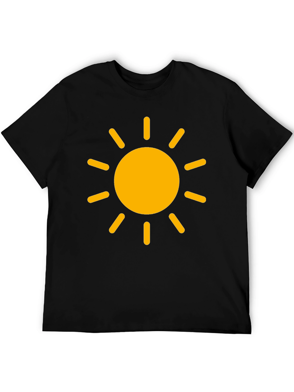 Sunny Day Black T-Shirt