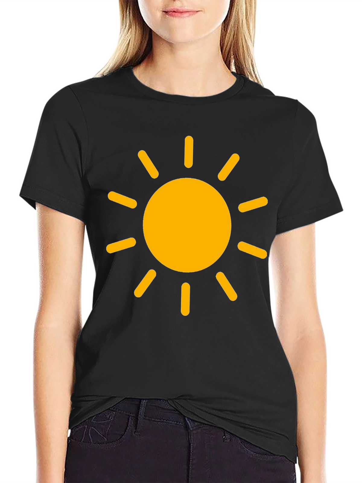Sunny Day Black T-Shirt