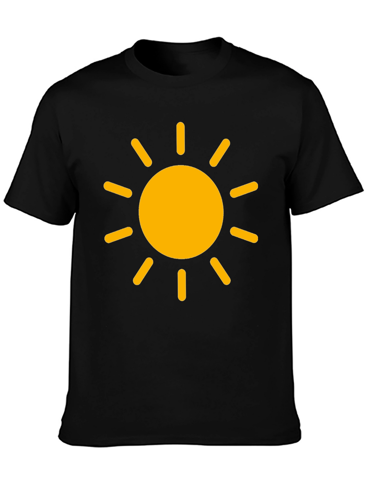 Sunny Day Black T-Shirt
