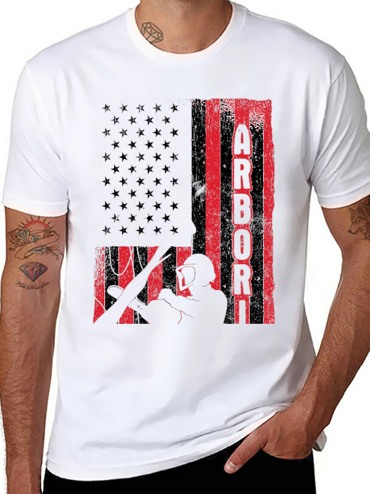 American Arborist Flag T-Shirt