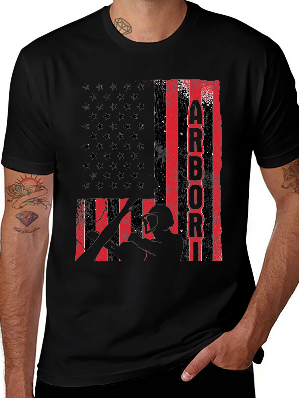 American Arborist Flag T-Shirt