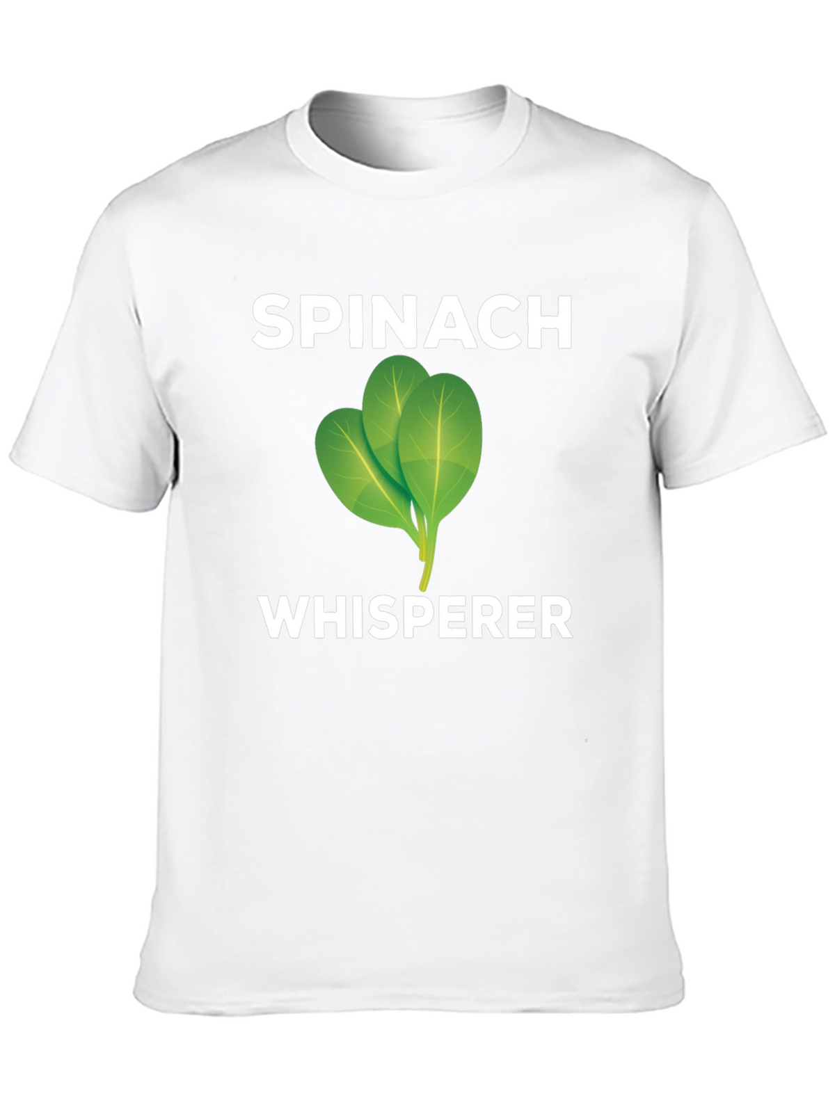 Spinach Whisperer Graphic Tee - Black