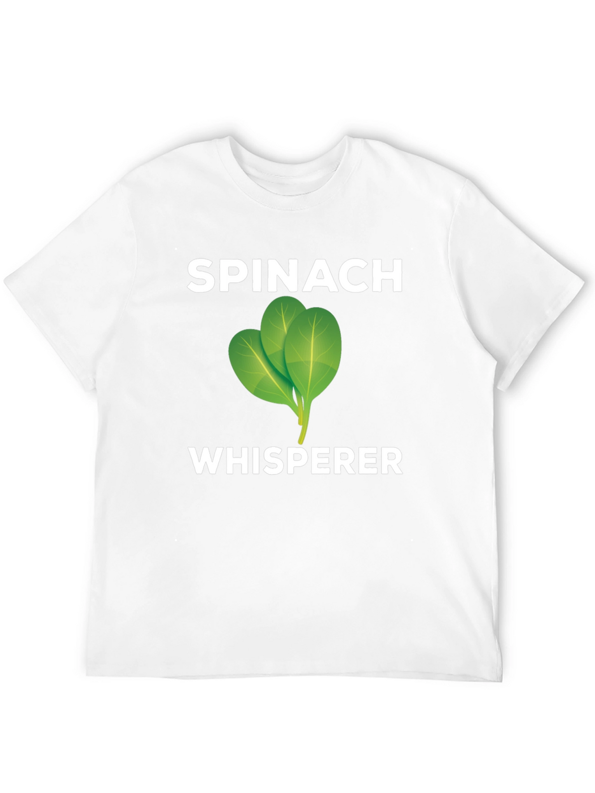 Spinach Whisperer Graphic Tee - Black