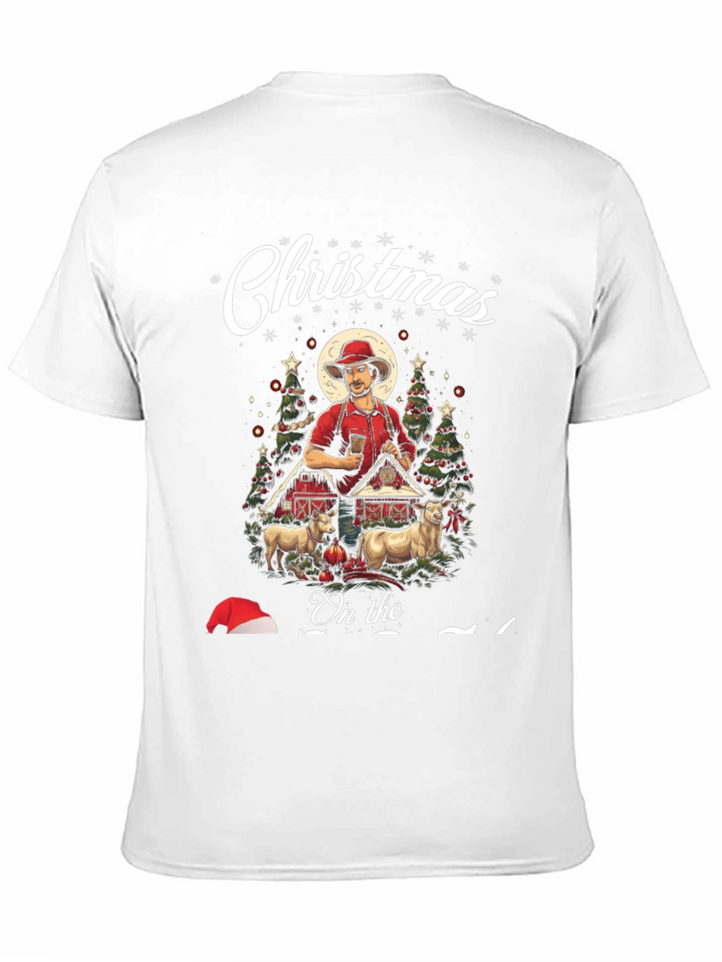 Christmas on the Farm T-Shirt