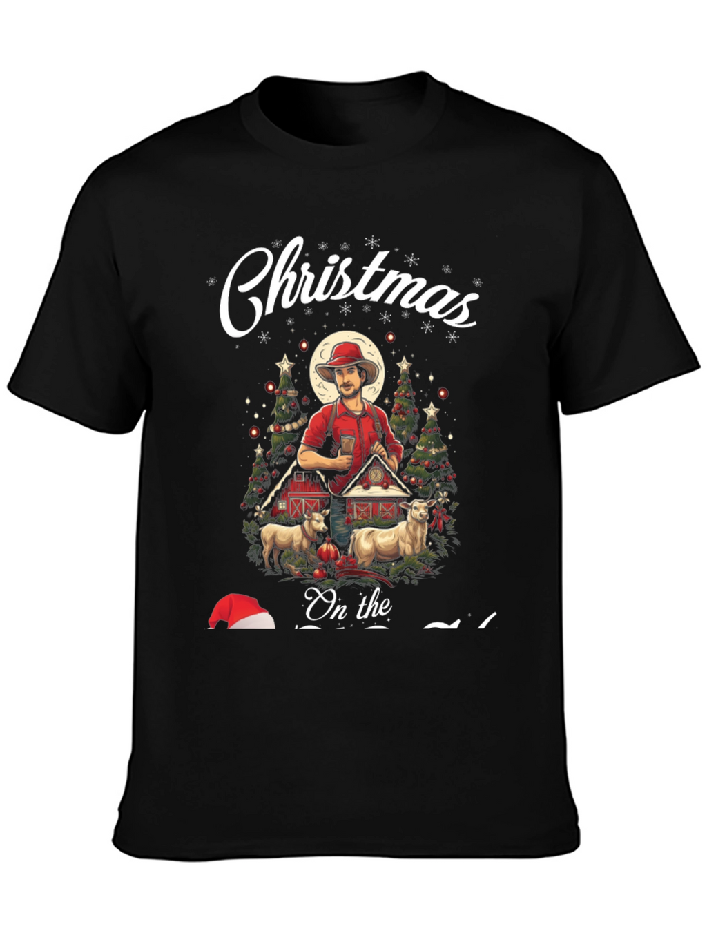Christmas on the Farm T-Shirt
