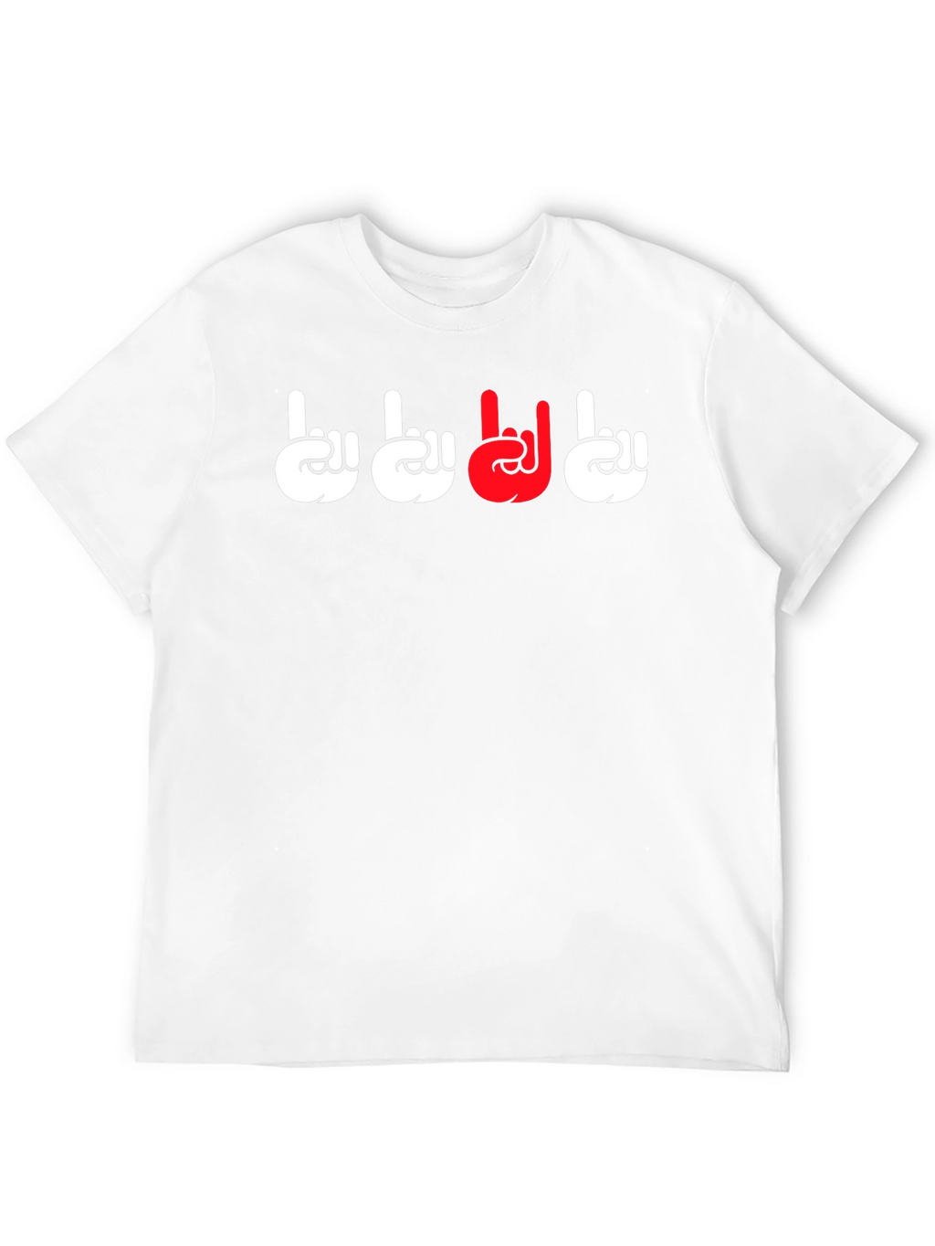 Cool Rock On Graphic T-Shirt - Black