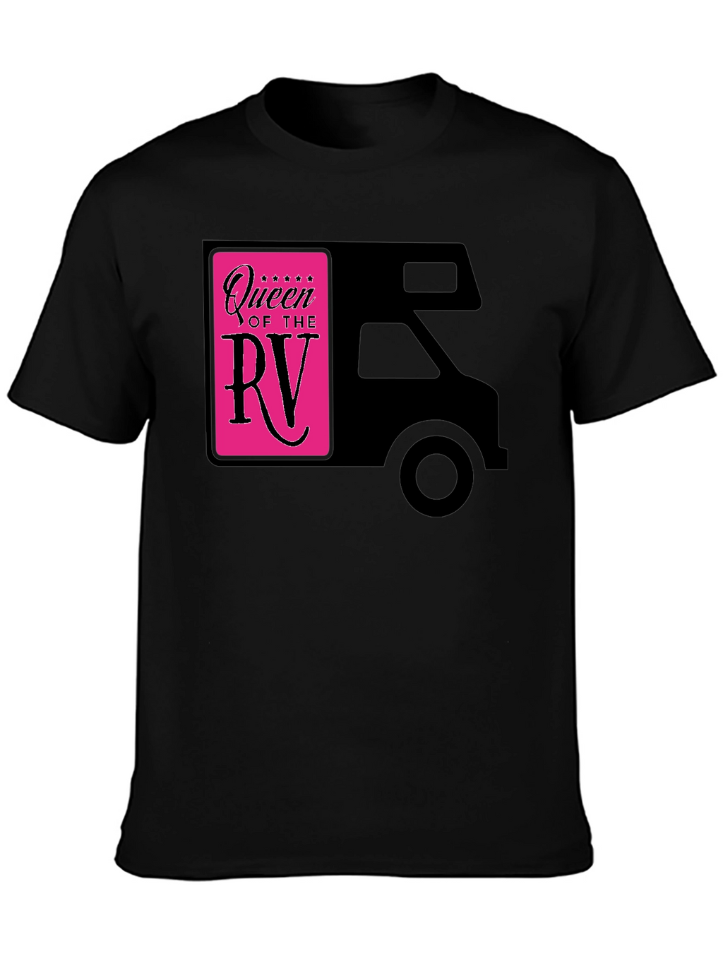 Queen of the RV Graphic Tee - Camping Shirt