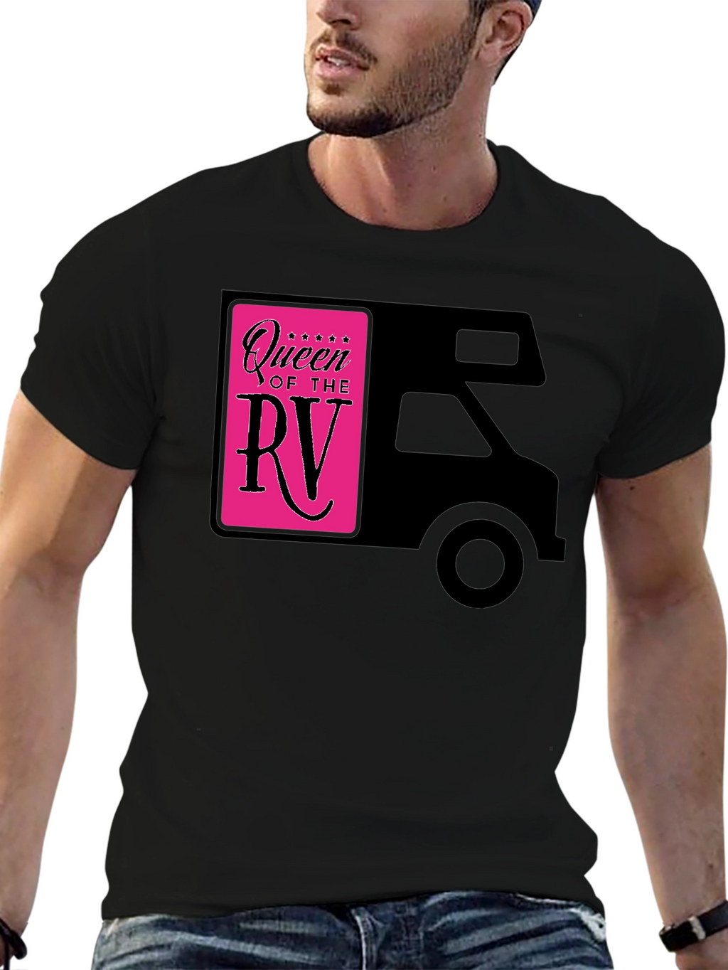 Queen of the RV Graphic Tee - Camping Shirt