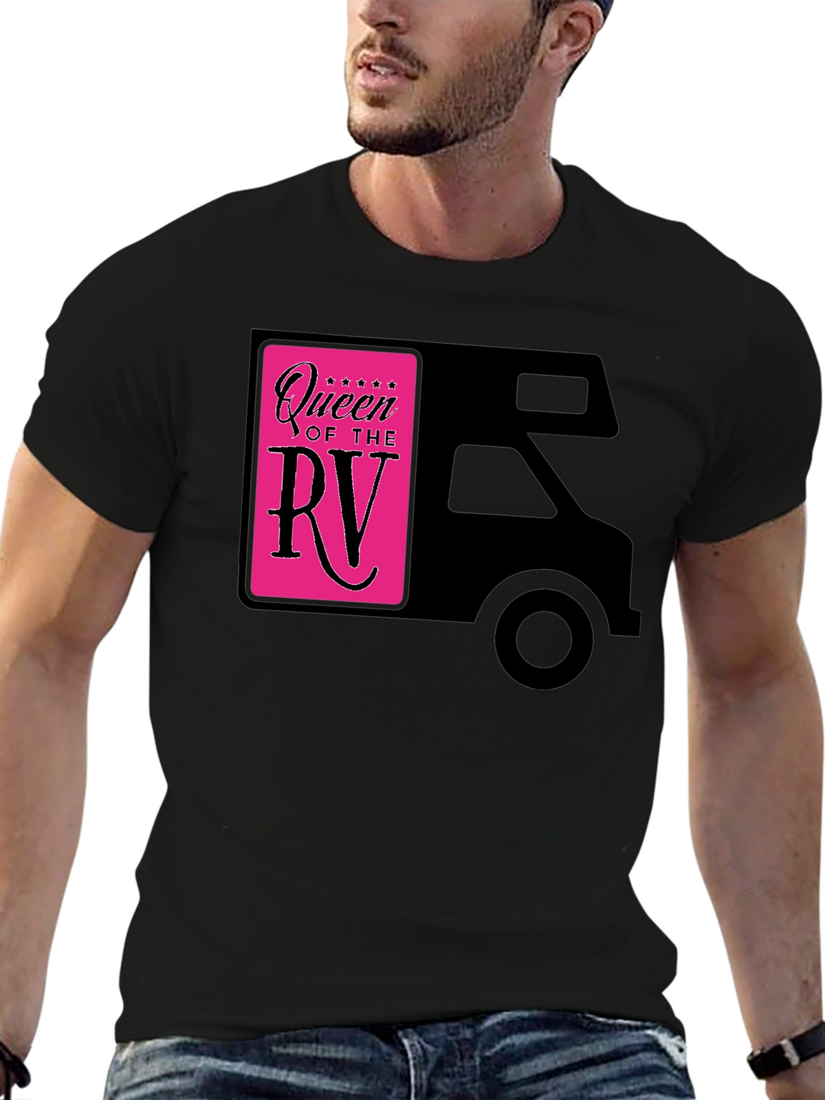 Queen of the RV Graphic Tee - Camping Shirt