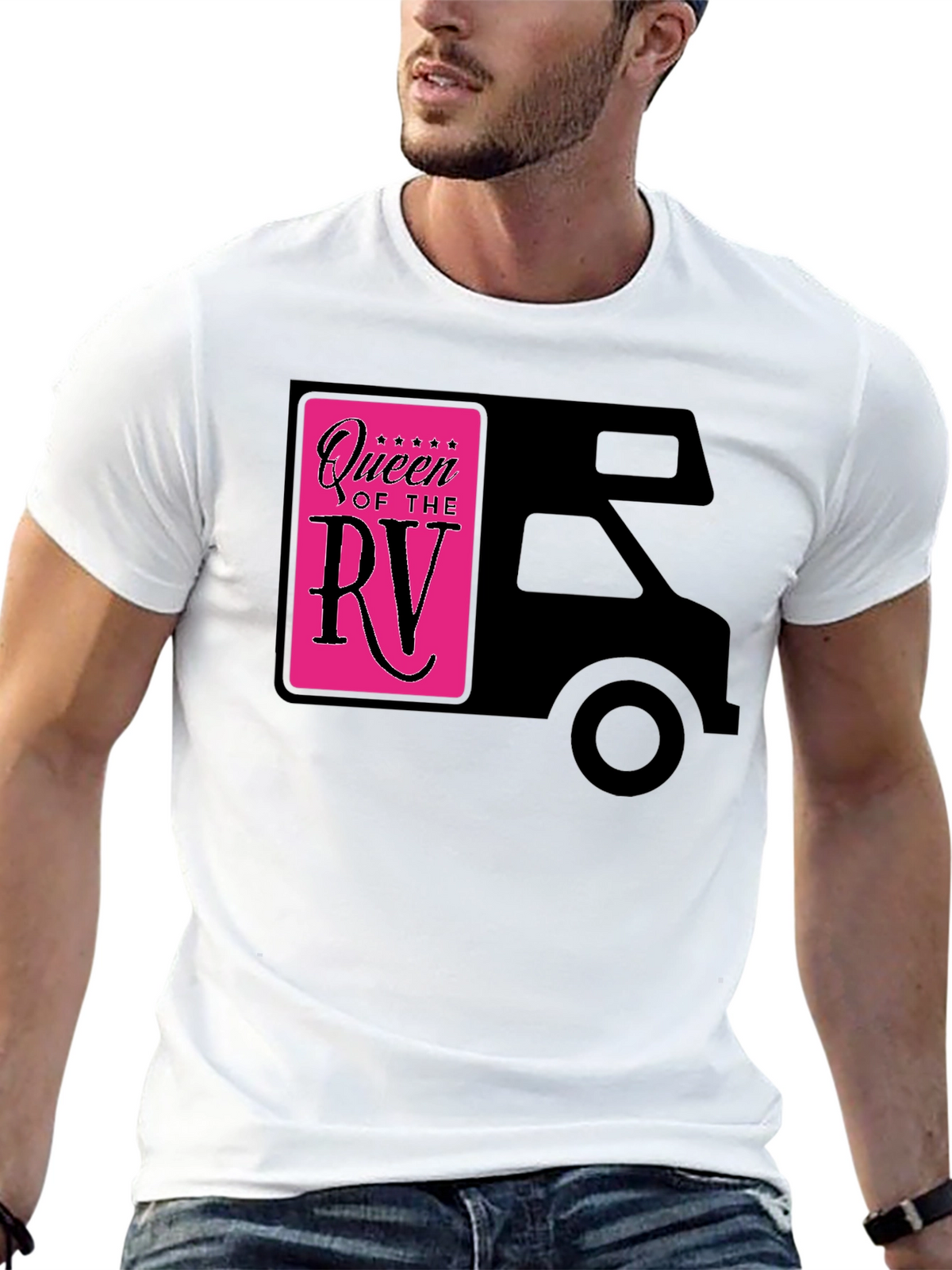 Queen of the RV Graphic Tee - Camping Shirt
