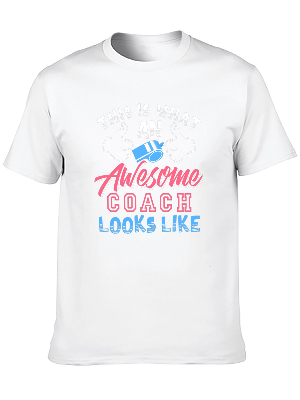 Awesome Coach Graphic Tee - Black
