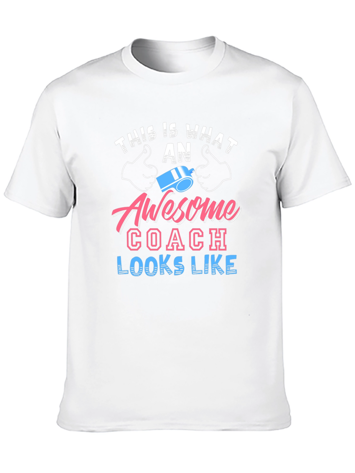 Awesome Coach Graphic Tee - Black