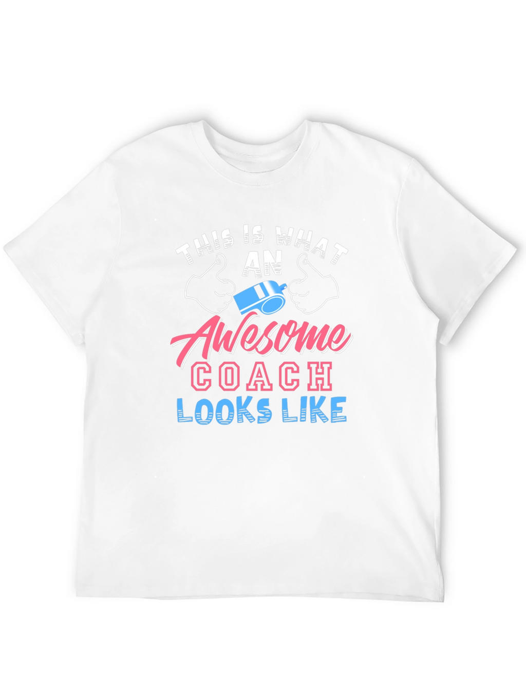 Awesome Coach Graphic Tee - Black