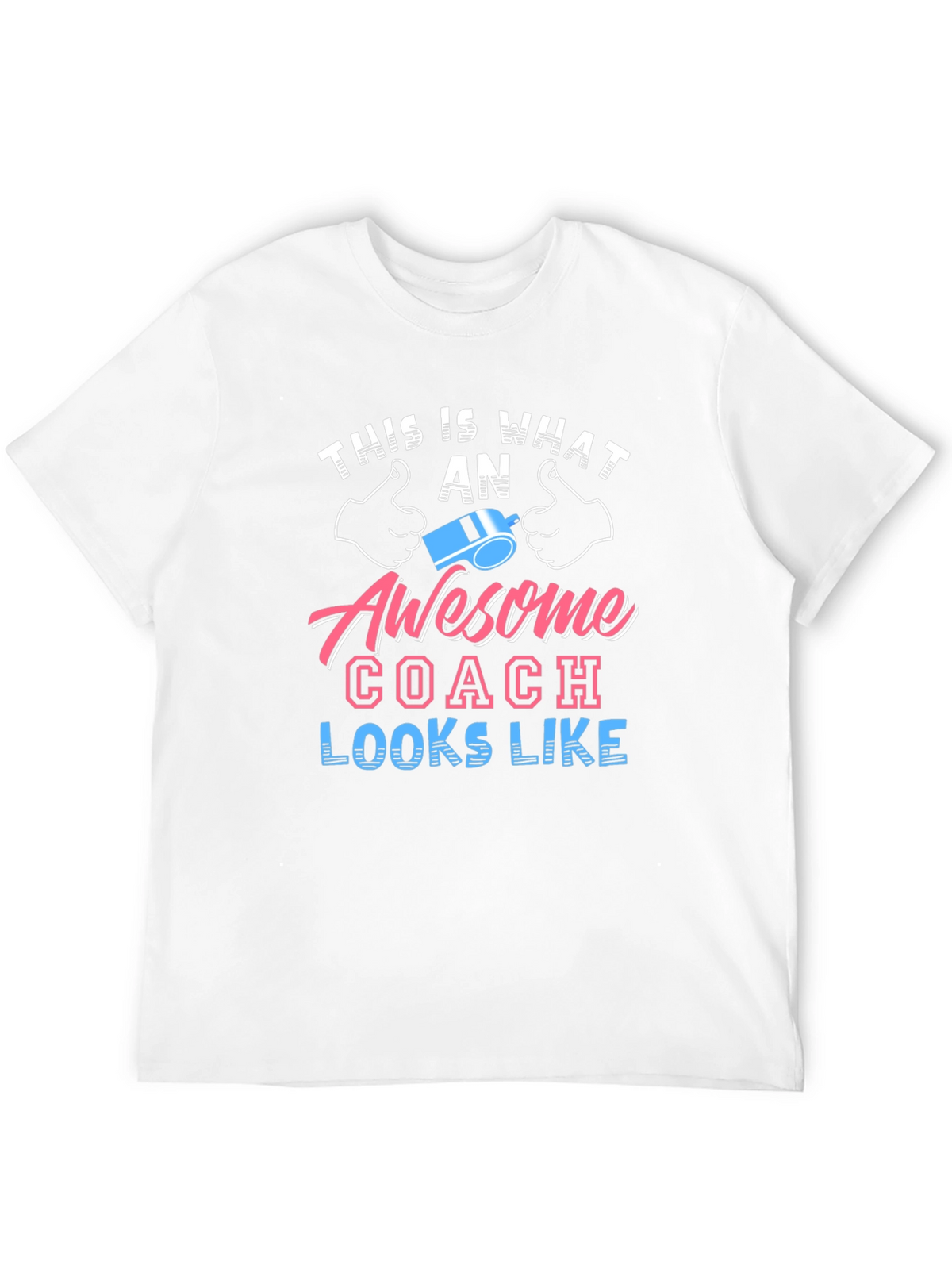 Awesome Coach Graphic Tee - Black
