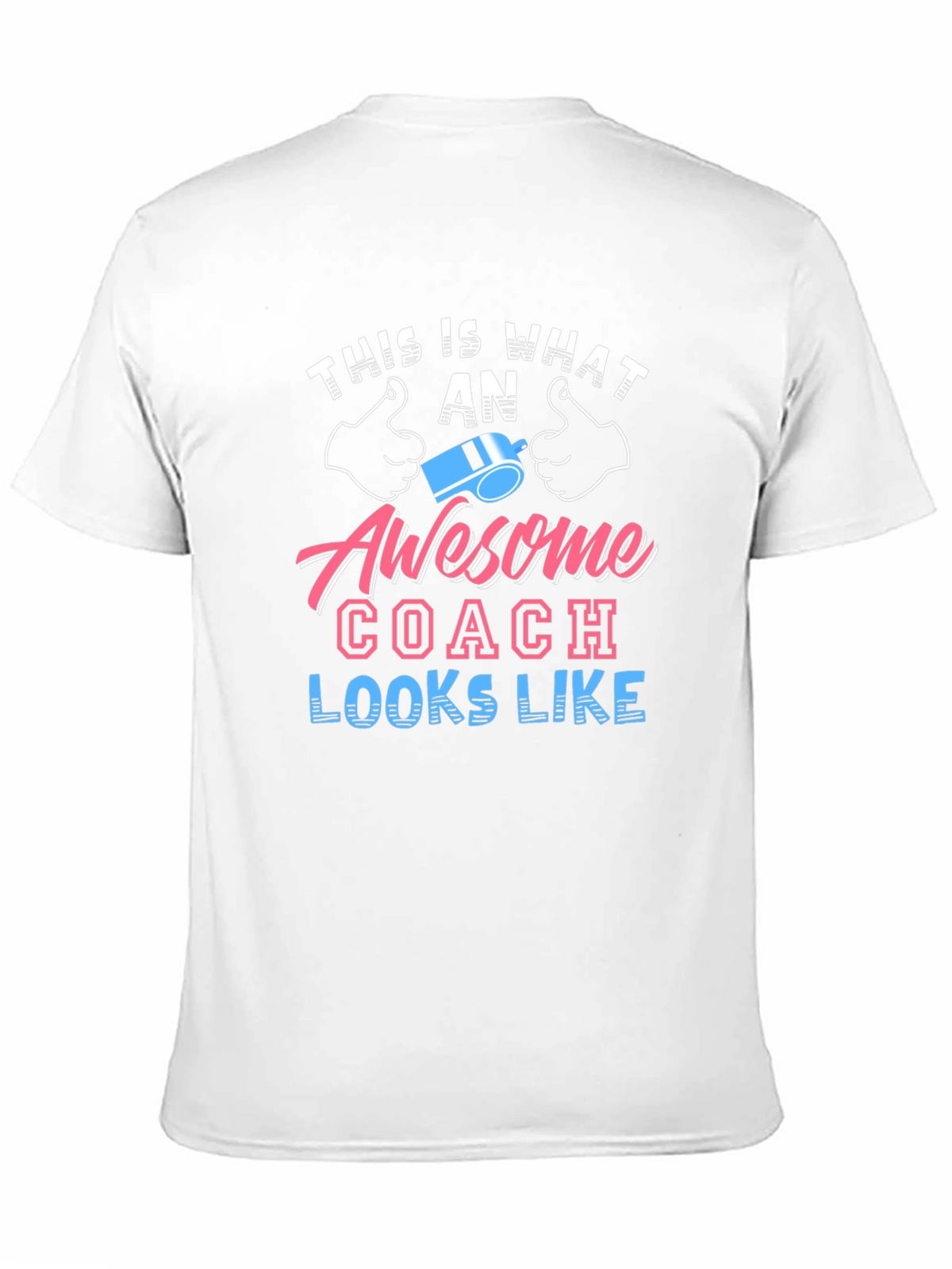 Awesome Coach Graphic Tee - Black