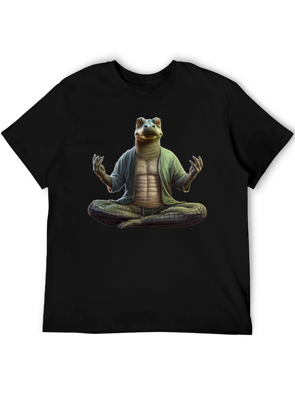 Zen Reptile Meditation T-Shirt