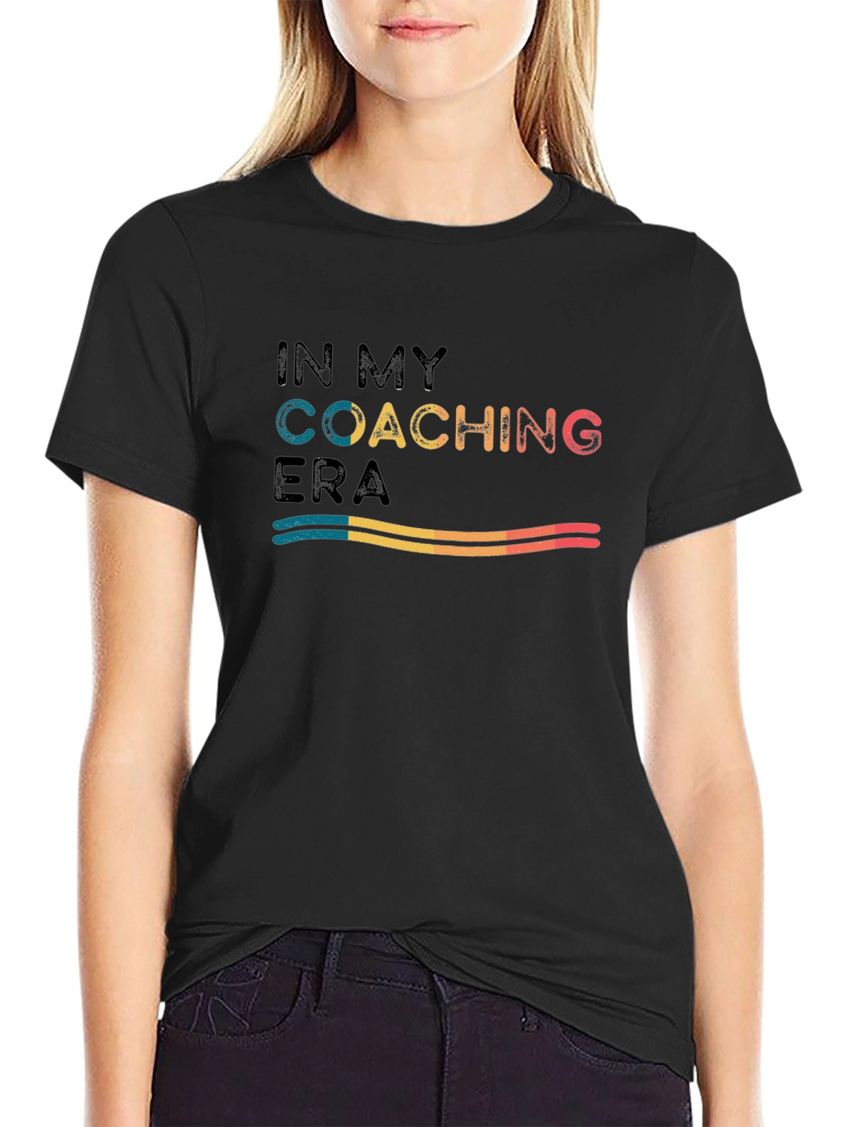 Coaching Era Black T-Shirt