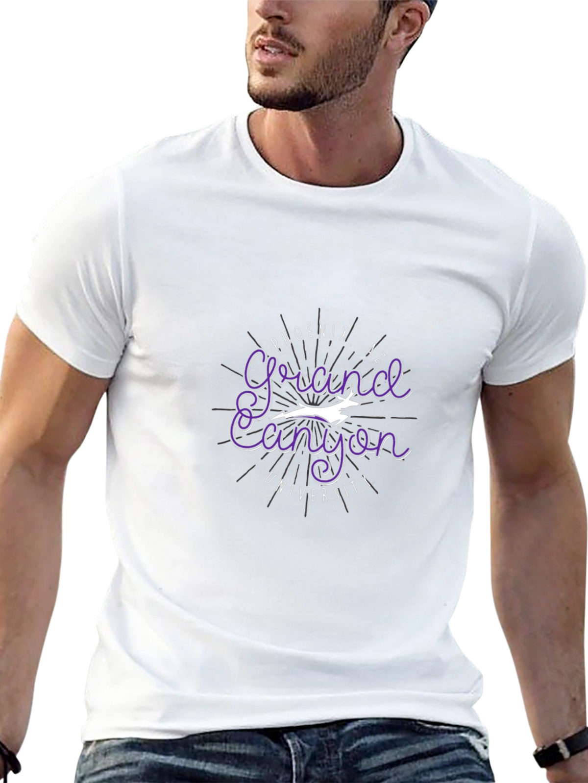 Grand Canyon University Black T-Shirt