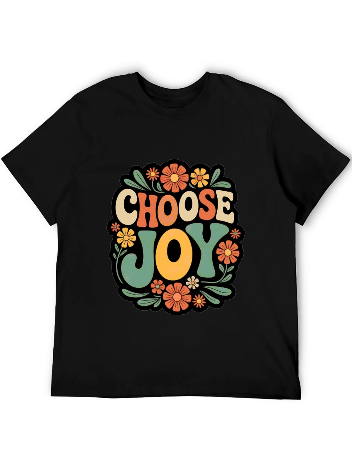 Choose Joy Retro Graphic T-Shirt