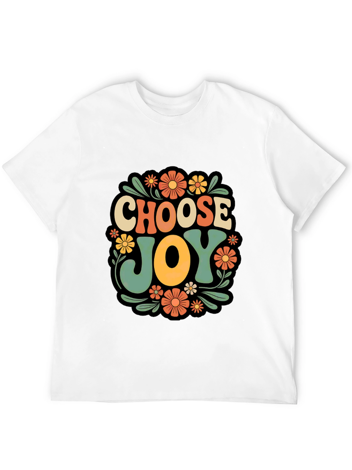 Choose Joy Retro Graphic T-Shirt